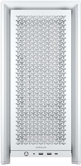 Corsair Frame 4000D Midi Tower Κουτί Υπολογιστή με Πλαϊνό Παράθυρο Λευκό - Image 3