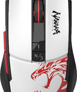 A4Tech BLOODY L65 MAX Gaming Ποντίκι 12000 DPI Black/White