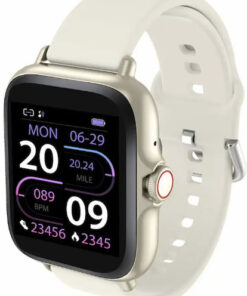 Denver SW-156 Smartwatch με Παλμογράφο (Μπεζ)