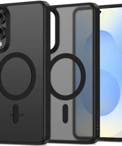 Tech-Protect Magmat Back Cover Σιλικόνης / Πλαστικό Μαύρο (Galaxy S25 Edge)