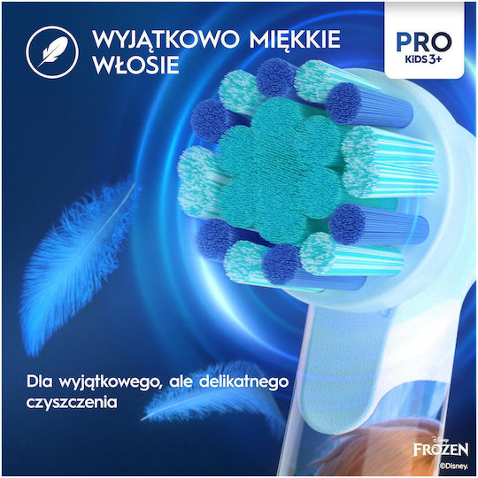 Oral-B Vitality Pro Παιδική Ηλεκτρική Οδοντόβουρτσα με Χρονόμετρο για 3+ Χρονών Frozen - Image 5
