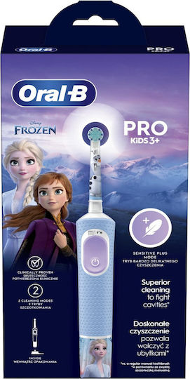 Oral-B Vitality Pro Παιδική Ηλεκτρική Οδοντόβουρτσα με Χρονόμετρο για 3+ Χρονών Frozen - Image 11