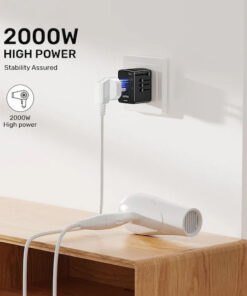 Alternative view of Unitek Φορτιστής Χωρίς Καλώδιο 35W Power Delivery / Quick Charge 3.0 Μαύρος (P1121ABK01)