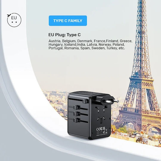 Unitek Φορτιστής Χωρίς Καλώδιο 35W Power Delivery / Quick Charge 3.0 Μαύρος (P1121ABK01) - Image 13