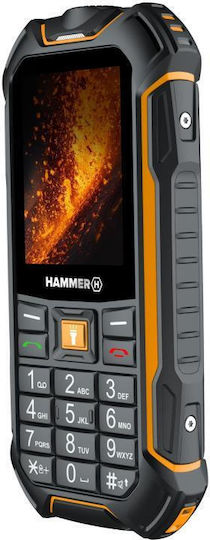 Hammer Boost 2 LTE Dual SIM Ανθεκτικό Κινητό με Κουμπιά Μαύρο - Image 3