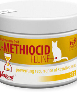 Vetfood L-methiocide Feline-συμπλήρωμα Βιταμίνη Σκόνη για Ουροποιητικό / Νεφρά 39gr