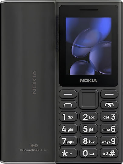 Nokia 105 (2024) Dual SIM Κινητό με Κουμπιά (Αγγλικό Μενού) Μαύρο - Image 5