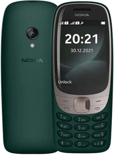Nokia 6310 (2024) Dual SIM Κινητό με Κουμπιά (Αγγλικό Μενού) Πράσινο - Image 5