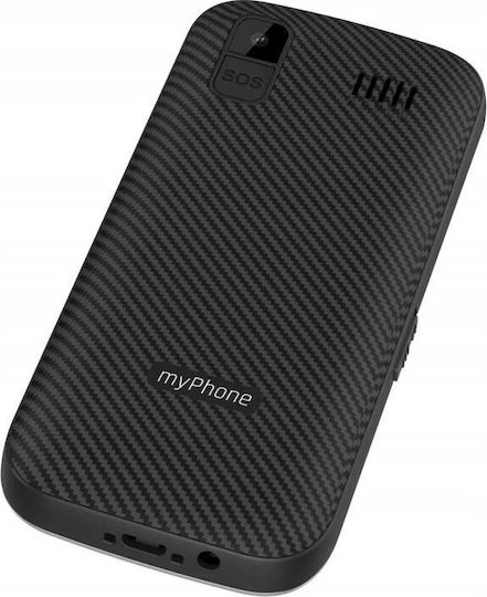 MyPhone Halo C Dual SIM Κινητό με Μεγάλα Κουμπιά Μαύρο - Image 6