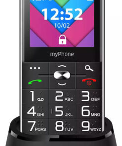 MyPhone Halo C Dual SIM Κινητό με Μεγάλα Κουμπιά Μαύρο