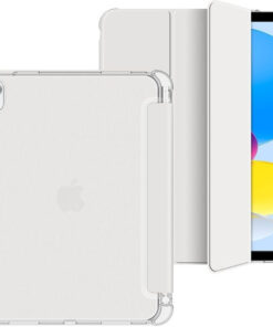 Alternative view of Tech-Protect Hybrid Flip Cover Ασημί (iPad 2022 10.9'')