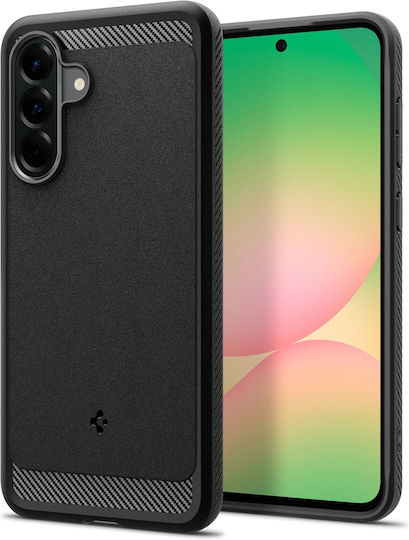 Spigen Rugged Armor Back Cover Σιλικόνης 2mm Μαύρο (Galaxy A56) ACS09225