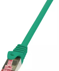 LogiLink S/FTP Cat.6 Καλώδιο Δικτύου Ethernet 0.5m Πράσινο 1τμχ CQ2025S