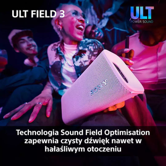 Sony ULT FIELD 3 Αδιάβροχο Ηχείο Bluetooth 27W με Διάρκεια Μπαταρίας έως 24 ώρες Λευκό - Image 6