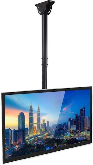 Techly ICA-CPLB 946S Βάση Τηλεόρασης Οροφής έως 70" και 50kg - Image 5