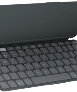 Logitech Keys To Go 2 Ασύρματο Bluetooth Πληκτρολόγιο για Tablet Αγγλικό US Graphite