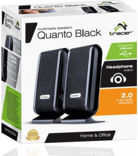 Tracer Quanto Ηχεία Υπολογιστή 2.0 με Ισχύ 5W Μαύρα - Image 3