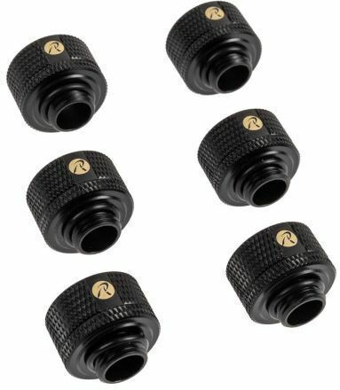 Raijintek Pelias Compression Fitting Fittings Μαύρο 0R40B00227 - Image 3