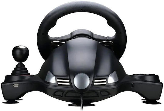FlashFire Force Wheel Τιμονιέρα με Μοχλό Ταχυτήτων και Πετάλια για PC / PS3 / PS4 / XBOX One με 270° Περιστροφής - Image 2