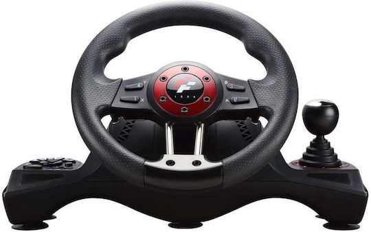 FlashFire Force Wheel Τιμονιέρα με Μοχλό Ταχυτήτων και Πετάλια για PC / PS3 / PS4 / XBOX One με 270° Περιστροφής - Image 8