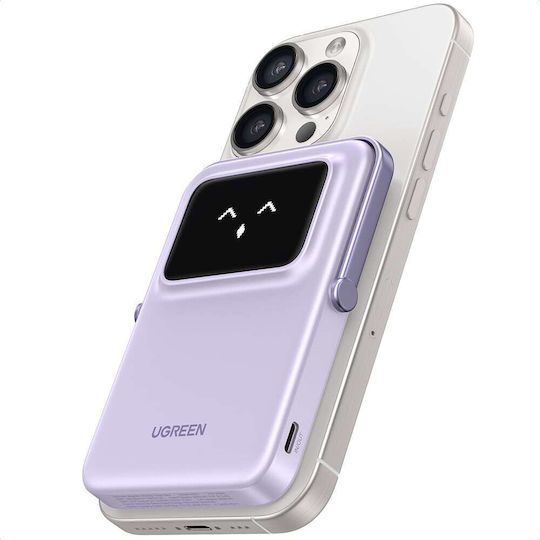 Ugreen PB571 Power Bank 5000mAh 18W με Θύρα USB-C Μωβ - Image 3