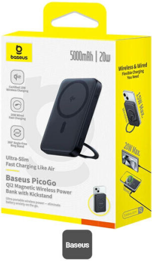 Baseus PicoGo MagSafe Power Bank 5000mAh 20W με Θύρα USB-C Μπεζ - Image 8