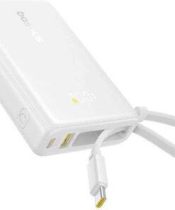 Alternative view of Baseus PicoGo Power Bank 10000mAh 45W με Θύρα USB-C Λευκό