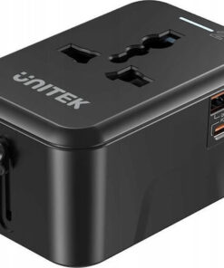 Unitek P1120ABK01 Αντάπτορας Πρίζας σε Universal