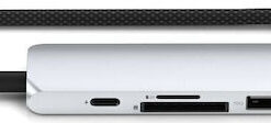 Alternative view of Satechi ST-P6SS USB-A / USB-C Docking Station με HDMI 4K PD Ασημί