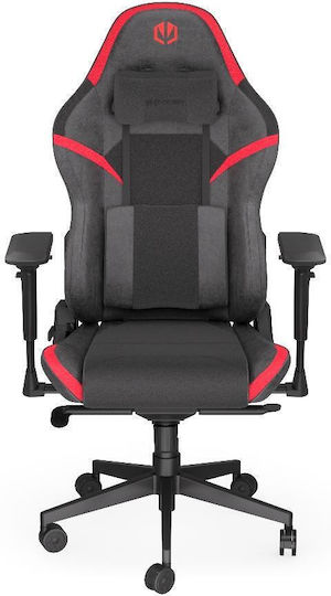Endorfy Scrim RD Υφασμάτινη Καρέκλα Gaming με Ρυθμιζόμενα Μπράτσα Κόκκινη - Image 3
