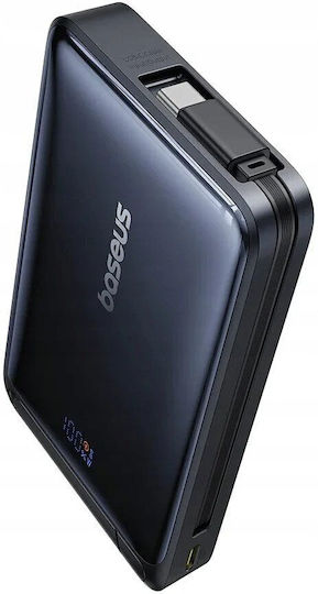 Baseus Nomos MagSafe Power Bank 10000mAh 45W με Θύρα USB-C Power Delivery Μαύρο - Image 4