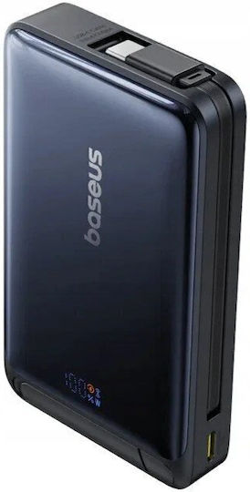 Baseus Nomos MagSafe Power Bank 10000mAh 45W με Θύρα USB-C Power Delivery Μαύρο - Image 10