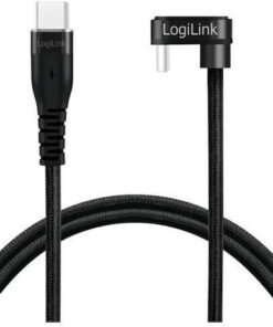 Alternative view of LogiLink USB 2.0 Cable USB-C male - USB-C Μαύρο 3m (CU0194)