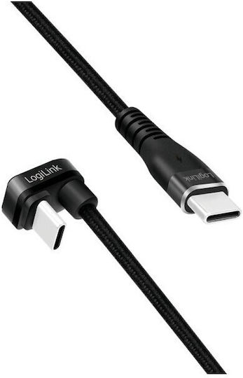 LogiLink USB 2.0 Cable USB-C male - USB-C Μαύρο 3m (CU0194) - Image 3