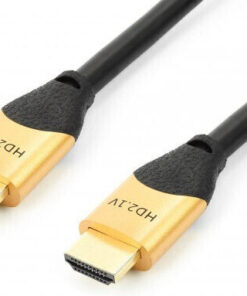 Accura HDMI 2.1 Cable HDMI male - HDMI male 2m Μαύρο