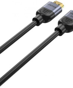 Alternative view of Unitek HDMI 2.1 Cable HDMI male - HDMI male 2m Μαύρο C11091AGY01-2M