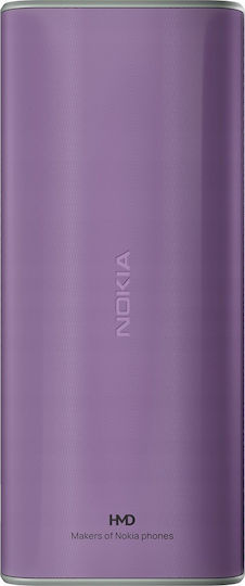 Nokia 105 (2024) Dual SIM Κινητό με Κουμπιά (Αγγλικό Μενού) Μωβ - Image 2
