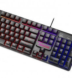 Alternative view of Tracer GameZone Boost Σετ Gaming Πληκτρολόγιο με RGB φωτισμό & Ποντίκι (Αγγλικό US) Γκρι