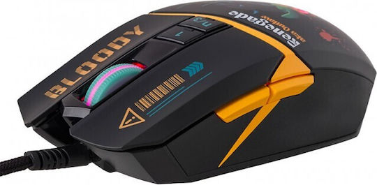 A4Tech Bloody W63 Max Renegade Midnight RGB Gaming Ποντίκι Midnight - Image 2