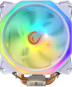 Alternative view of Rampage Octagon C50 Ψύκτρα Επεξεργαστή για Socket 1700/AM5 με ARGB Φωτισμό Λευκή