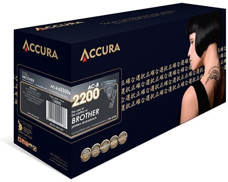 Accura Συμβατό Drum για Laser Εκτυπωτή Brother DR-2200 Μαύρο