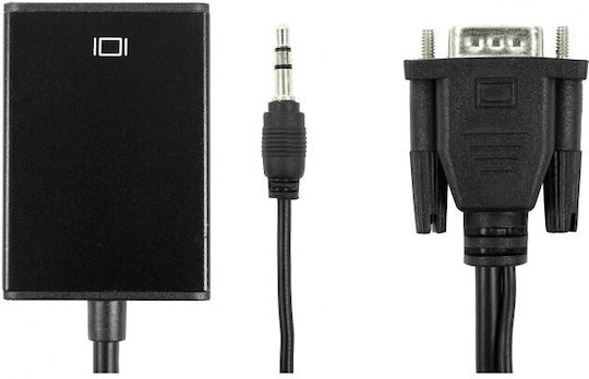 Accura Μετατροπέας HDMI male σε VGA female 1τμχ - Image 2