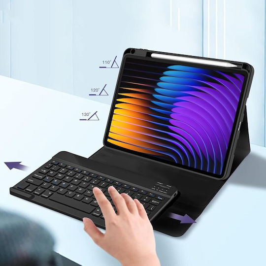 Tech-Protect Sc Pen Flip Cover με Πληκτρολόγιο Μαύρη (Xiaomi Pad 7, Xiaomi Pad 7 Pro) - Image 8
