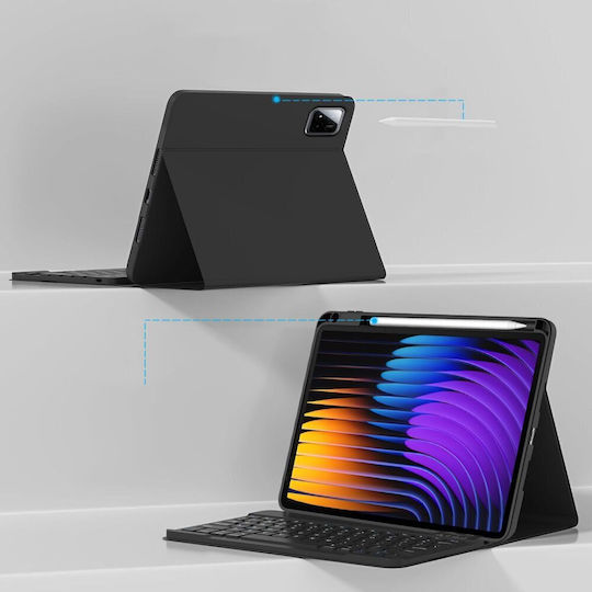 Tech-Protect Sc Pen Flip Cover με Πληκτρολόγιο Μαύρη (Xiaomi Pad 7, Xiaomi Pad 7 Pro) - Image 5