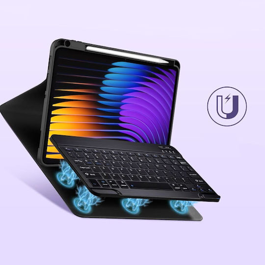 Tech-Protect Sc Pen Flip Cover με Πληκτρολόγιο Μαύρη (Xiaomi Pad 7, Xiaomi Pad 7 Pro) - Image 4