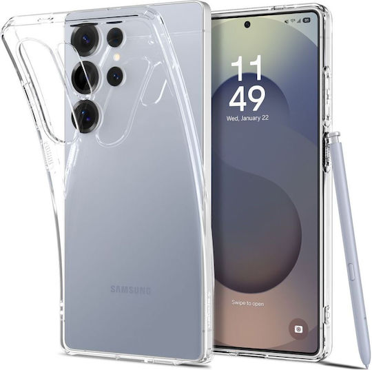 Spigen Liquid Crystal Back Cover Σιλικόνης 0.3mm Διάφανο (Galaxy S25 Ultra) ACS08948 - Image 2