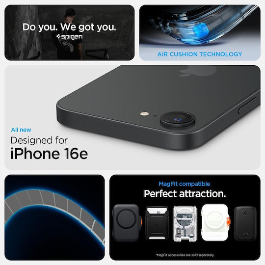 Spigen Ultra Hybrid Back Cover Πλαστικό 1.2mm Λευκό (iPhone 17e / 16e) ACS09145 - Image 11