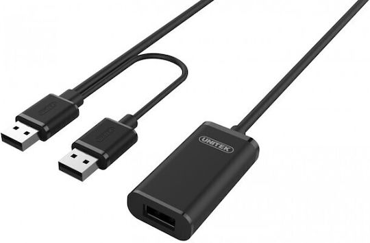 Unitek Y-277 Usb Adapter Cable Black 5 M 1615149 - Image 3