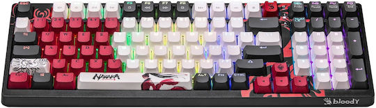 A4Tech Bloody S98 Gaming Μηχανικό Πληκτρολόγιο με BLMS Red Plus διακόπτες και RGB φωτισμό (Αγγλικό US) Naraka - Image 4