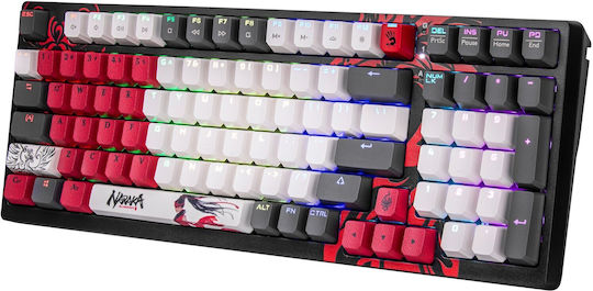 A4Tech Bloody S98 Gaming Μηχανικό Πληκτρολόγιο με BLMS Red Plus διακόπτες και RGB φωτισμό (Αγγλικό US) Naraka - Image 5